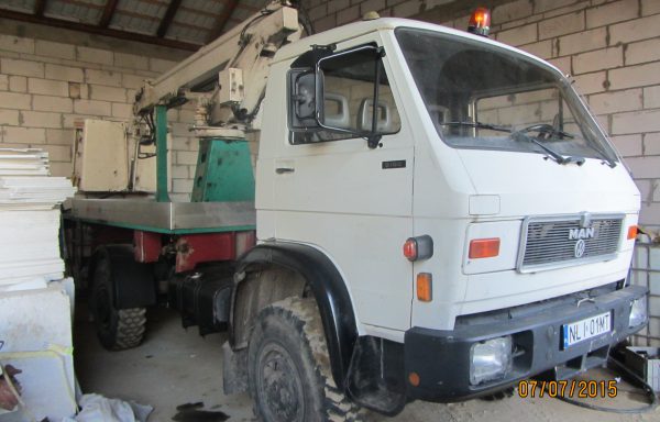 MAN 8.150 4×4 PODNOŚNIK KOSZOWY