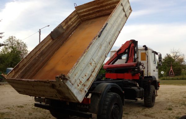 MAN 8.163 4X4 WYWROTKA PALFINGER