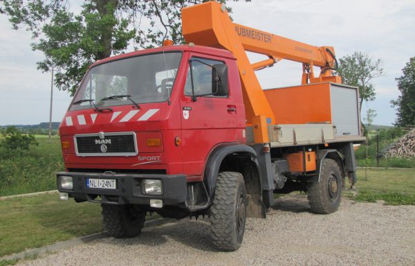 MAN 9.150 4×4 PODNOŚNIK KOSZOWY